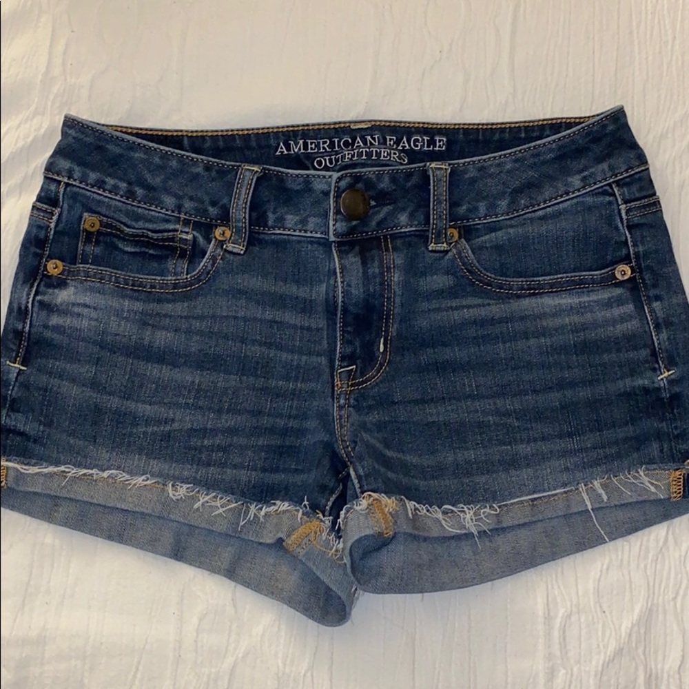 American eagle jean shorts